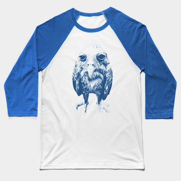 Wet owl shirt, Retro Cartoon T Shirt, Weird T Shirt, Meme Baseball T-Shirt by CamavIngora